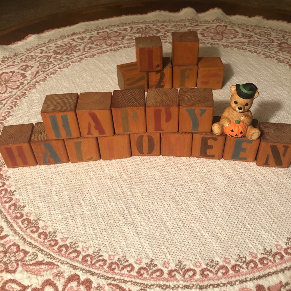 Decorative block sign